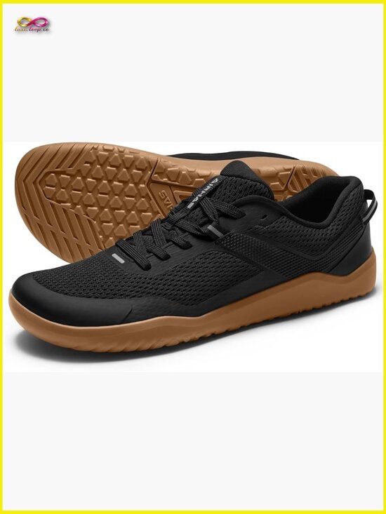 Men\'s Zero Drop Barefoot Sneakers Anatomical Toe Box Workout Gym Trail main image 4